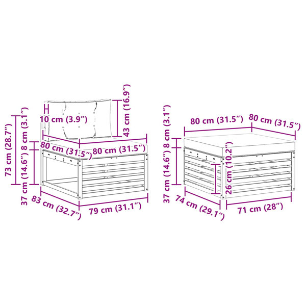 Dimensions du produit