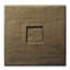 3" x 3" Metal Square Decorative Tile Insert-134724236