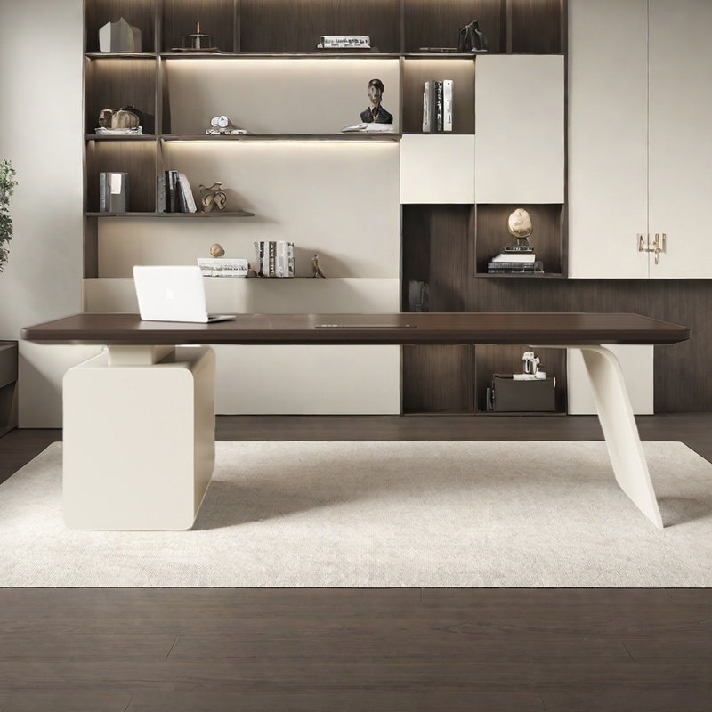 Bureau d'étude bureau à domicile bureau simple, H 29,53 po x l 86,61 po x P 31,5 po