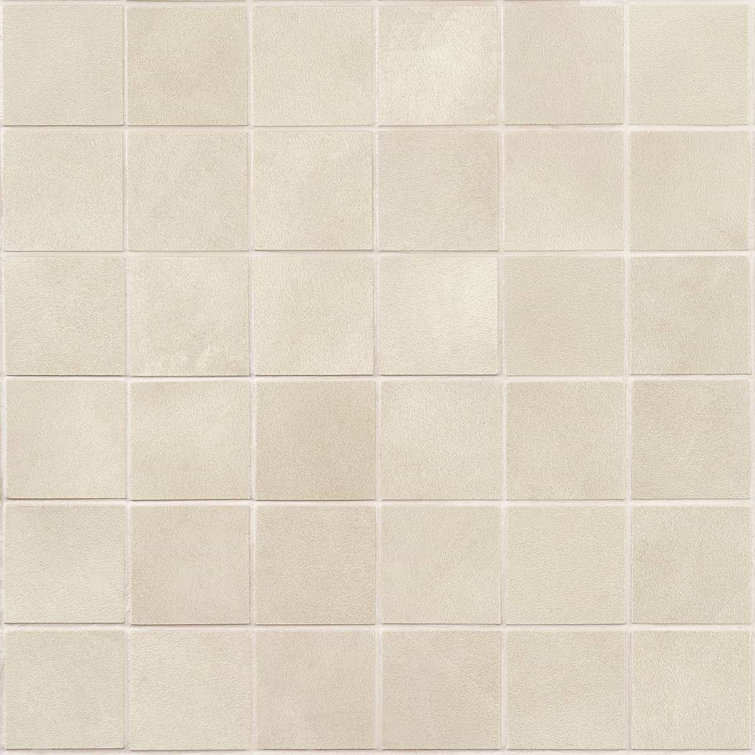 Clay Grace Red 2X2 Matte Porcelain Mosaic