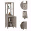 Armoire décorative 1 porte Fin-86870443