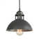 Herdon 1 - Light Single Small Pendant with Wrought Iron Accents