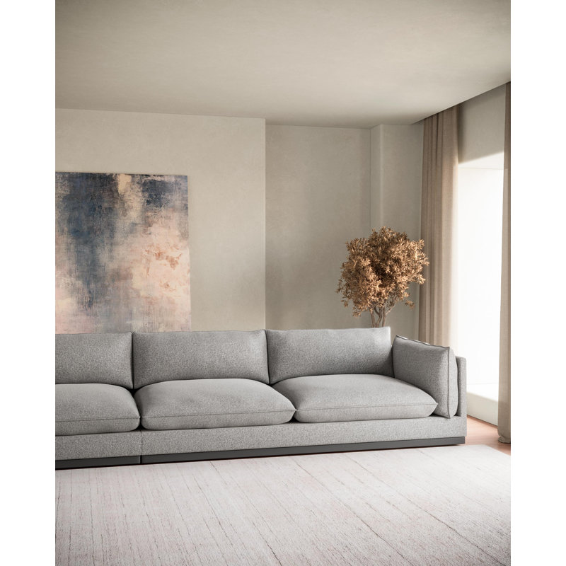 Camden Sofa, Gray Polyester