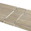 Ensemble de table de salle à manger extensible en bois Trexm 7 pièces avec rallonge 12 po et 2 tiroirs, 6 chaises avec coussin moelleux-1100464126-1100464065-1100464064