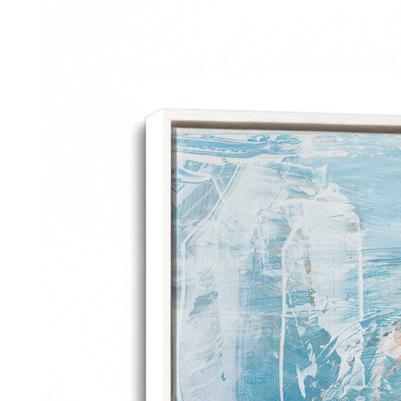 «Abstract Blush Bouquet II» par Ethan Harper, reproduction d'art, H 16 po x l 12 po, Blanc