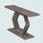 Modern Entryway Table With Innovative Hollow Hexagon Leg Structure And Premium Fir Veneer Finish-335380716