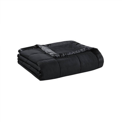 1 PCS Lightweight Down Alternative Blanket With Satin Trim