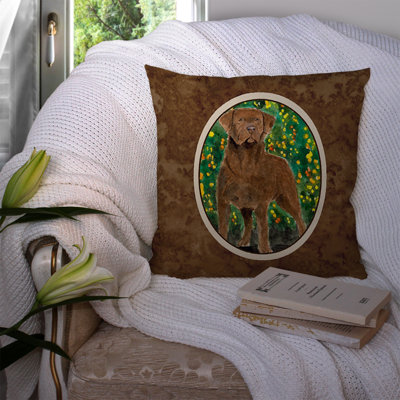 Outdoor Reversible Throw Pillow