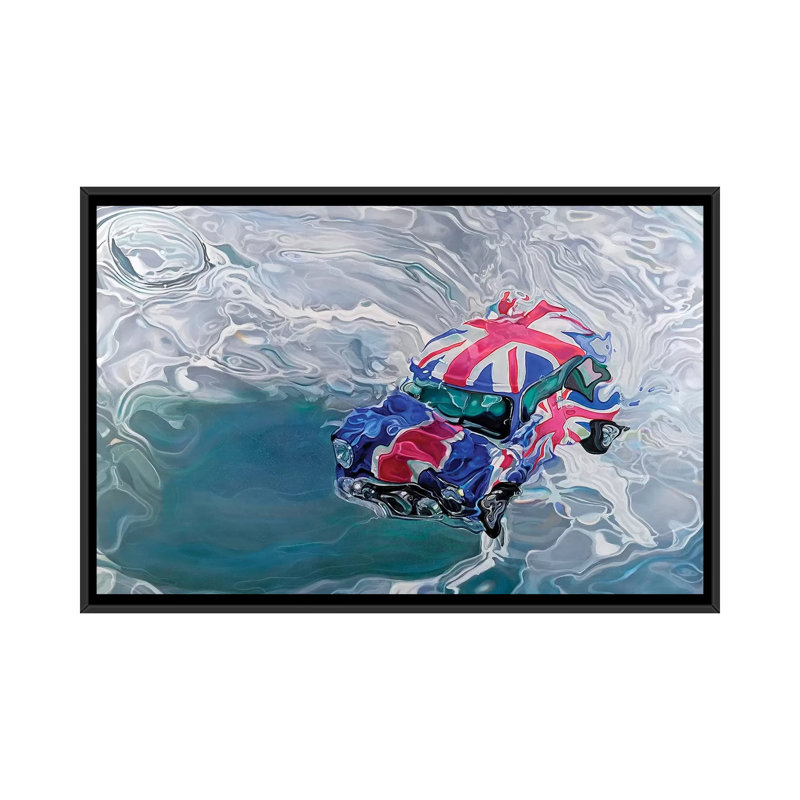 Mini by Marcello Petisci - Print on Canvas, Black Framed, 66.04 cm H x 45.72 cm W