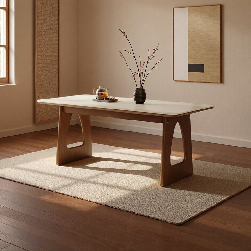 Table de salle à manger Minimalist Elegance, H 29,52 po x L 55,11 po x l 31,49 po