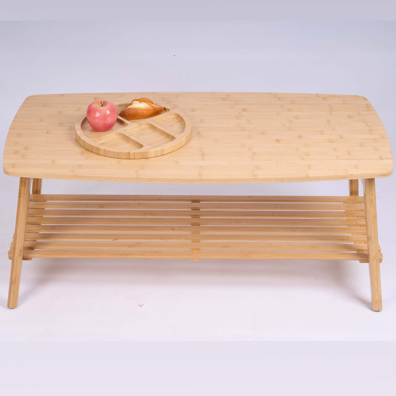 Markael Fully Assembled Coffee Table Bamboo Foldable