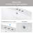 Deandray 35.9'' Single Bathroom Vanity with Resin Top with Mirror-777125090
