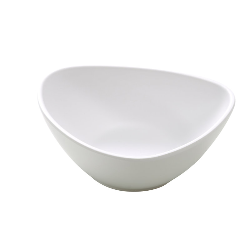 Mélamine 12 oz. Moderne Bol à noix, Blanc