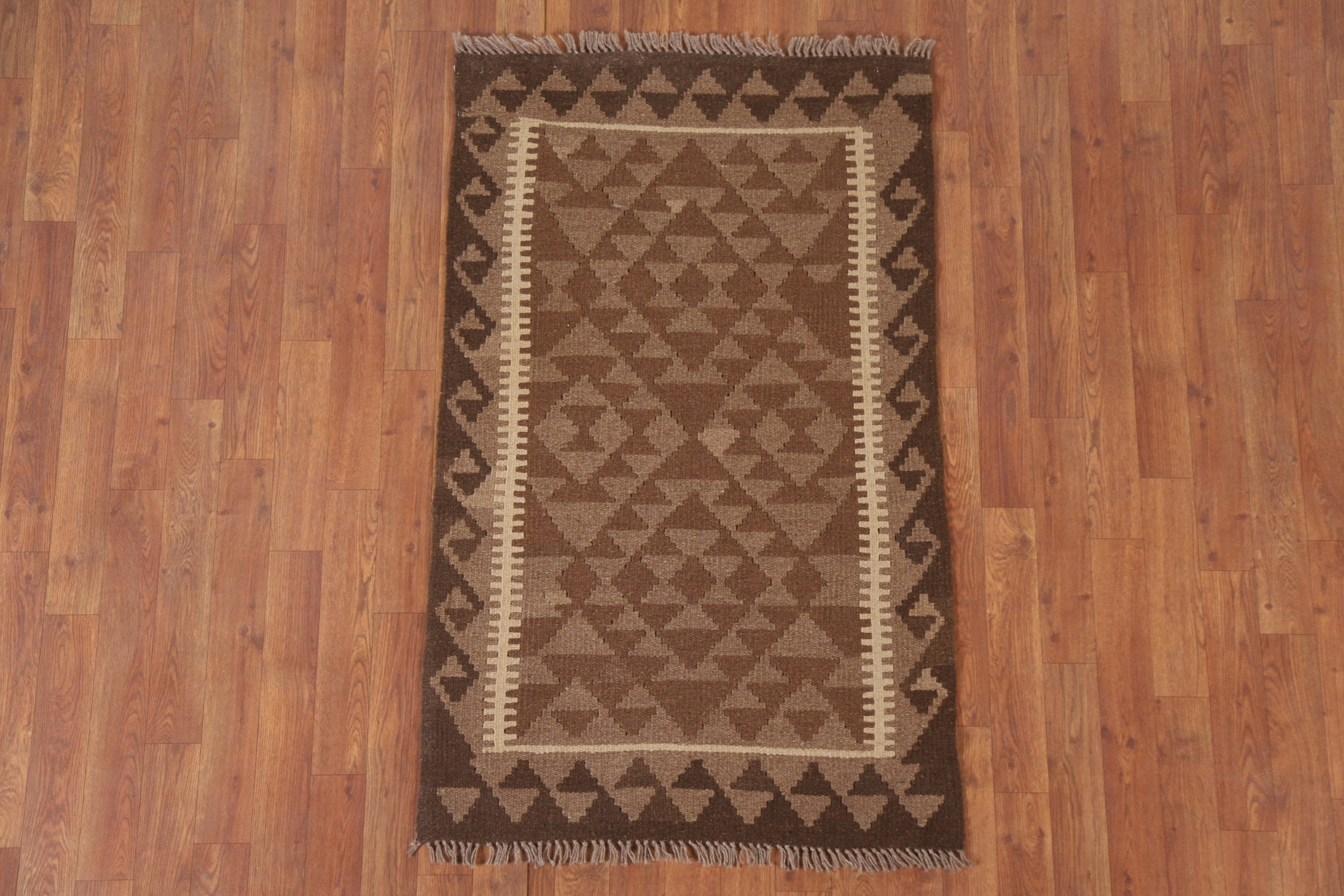 Foundry Select Reversible Wool Kilim Oriental Rug 3x4 - Wayfair Canada