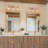 3 - Light Dimmable Modern Gold Vanity Light