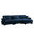 Modular Sectional Sofa Couch With Convertible Ottoman-1981716937