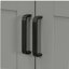 Meuble-lavabo moderne de 48 pouces avec lavabo en céramique, portes à fermeture en douceur, tiroir rabattable, tablettes de porte à double couche, solution de rangement élégante-1982877988