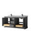 Ensemble de meuble-lavabo double 72 po Avery-80213067-41604566