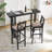 42.13" MDF Counter Height Dining Table