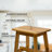Jaouad Solid Wood Shower Bench
