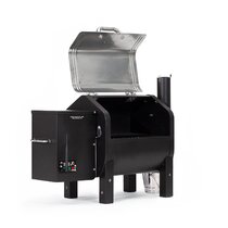 Costway Offset Wood Portable 256 Square Inches Smoker & Grill