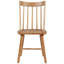Chaise d'appoint en bois massif