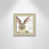Cadre plat beige
