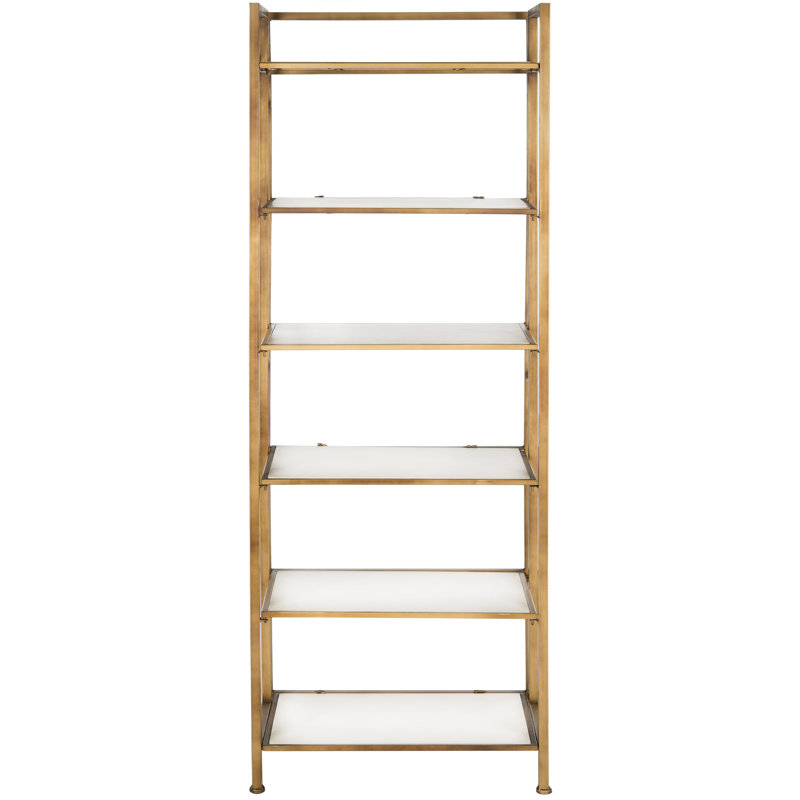 72"H X 23.8"W Chenier Etagere Bookcase