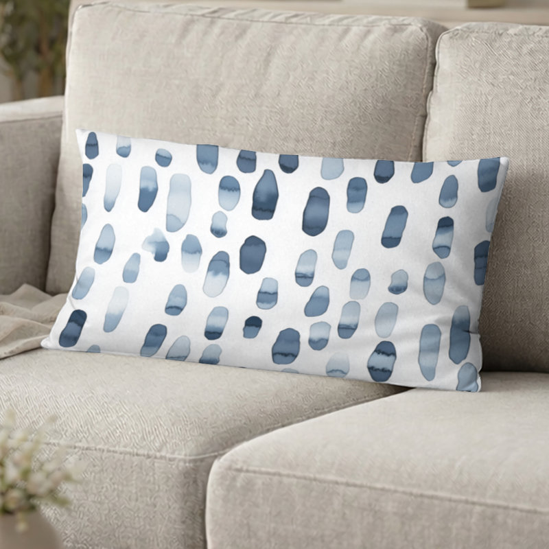 Coussin Abstract Abstract, H 12 po x l 20 po