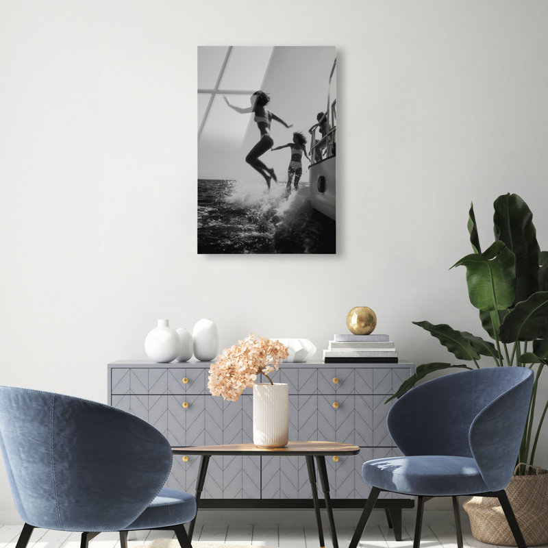 Liquid Gravity Print by Oliver Gal, 15"H x 10"W, High-Gloss Acrylic Print