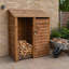 5 Ft. x 3 Ft. Log & Tool Store - Double Bay Multi Storage-36319734