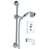 Plaza Thermostatic Complete Shower System