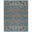 Tapis en laine / coton touffeté à la main Muhsin bleu marine / jaune-1523608196