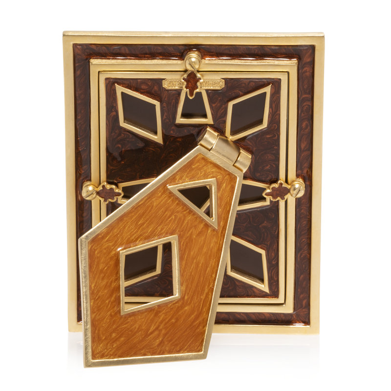 PYRAMID COLLECTION Metal Picture Frame