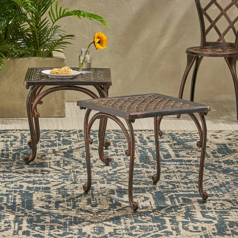 Table de bout KD Cast [ensemble de 2 pièces]