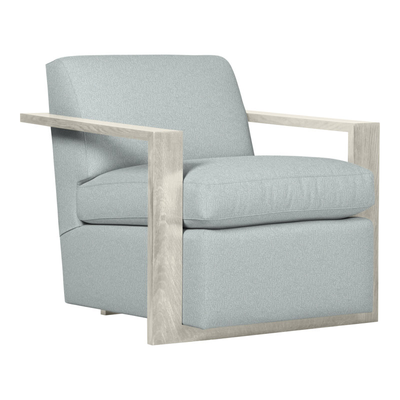 Thom Filicia Home 32" Wide Upholstered Armchair, Wrenn, Ian Haze