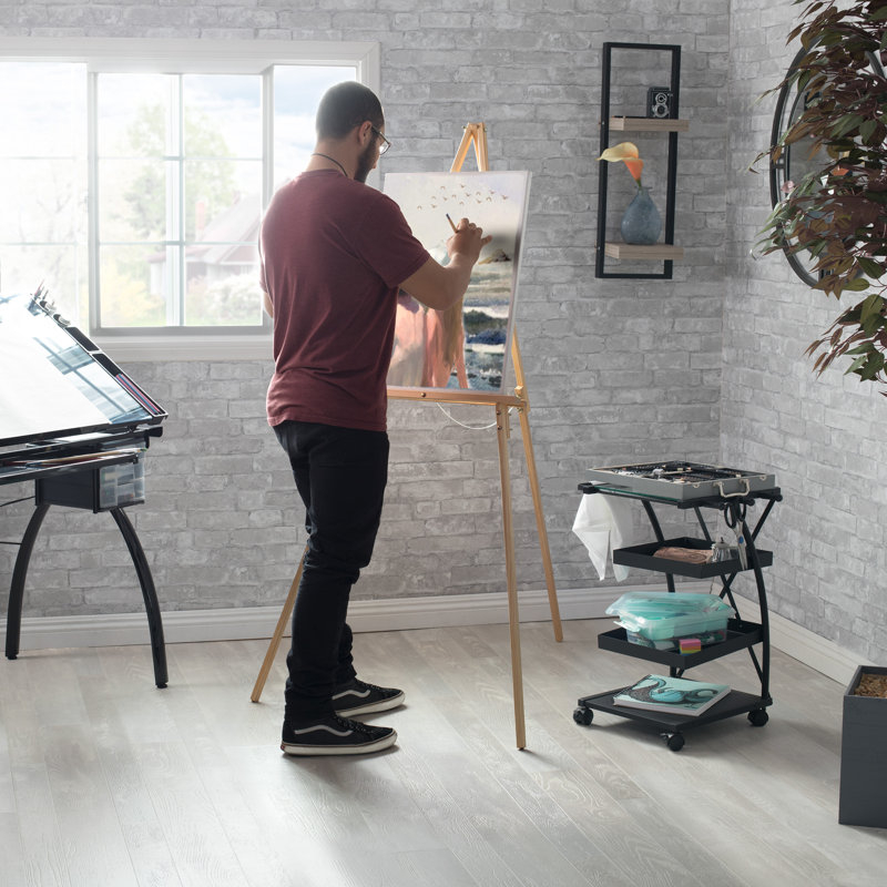 Jacquon Folding Tripod Easel, Natural