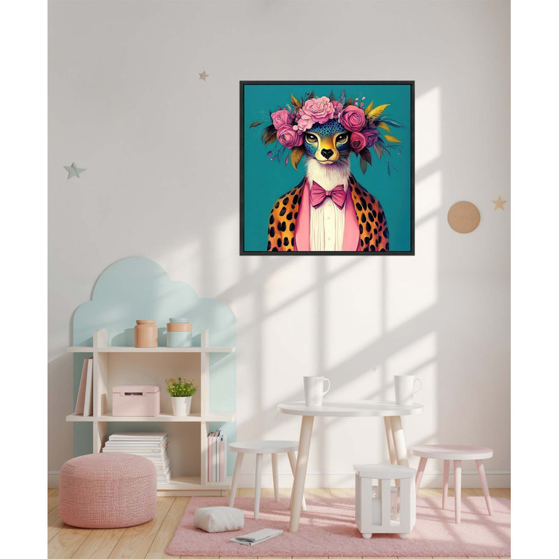 Whimsy in Blue 2 - Framed, Large