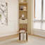 Bibliothèque rotative Beige