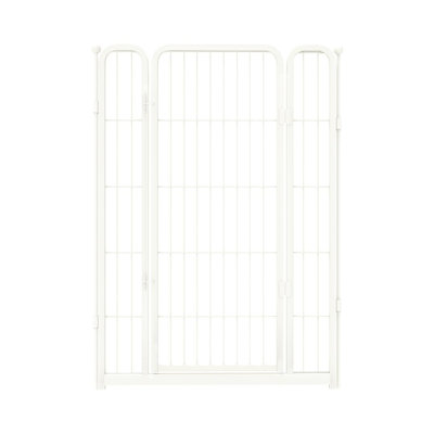 FXW Homeplus Dog Playpen Designed for Indoor Use, 1 Add-on Gate, Height for Medium Dogs¦Patented