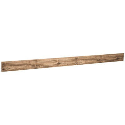 Filtreurs modernes en bois de teck naturel l 6 po x P 3/4 x H 96 WALLKITCHENS 