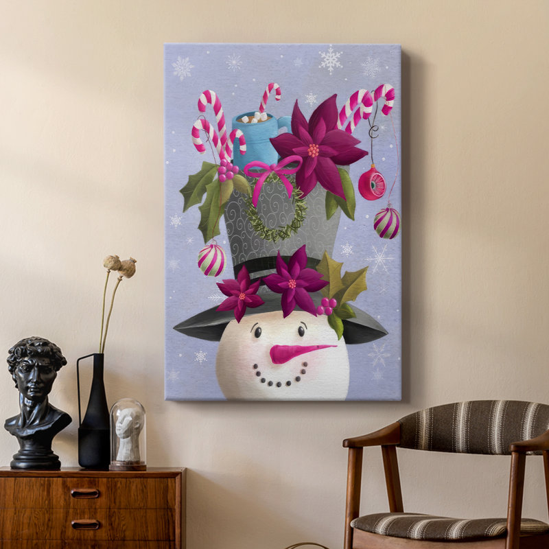 Christmas Friends I - galerie sur mesure, H 18 po x l 12 po