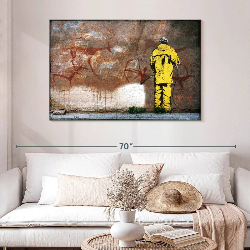 Leisha Street Cleaner, 32" H x 48" W