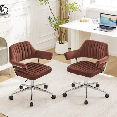 Modern Leisure Office Chairs with Wraparound Arms
