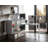 Glass Writing Desk With Swivel Base-221377911