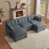 Gray Corduroy