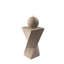 Fontaine à sable à pilier torsadé beige sable