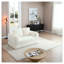 Canapé-lit convertible moderne en velours côtelé avec 2 oreillers, canapé-lit futon pliant beige pour salon