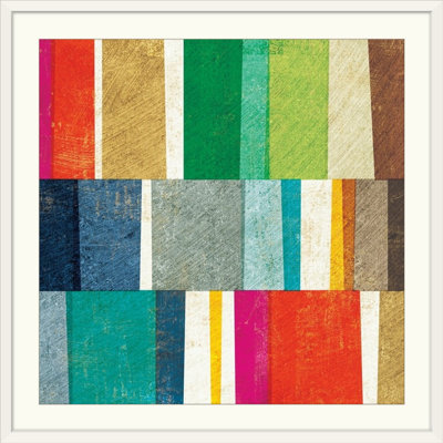 «Brodin Colorful Abstract» par Michael Mullan, reproduction d'art