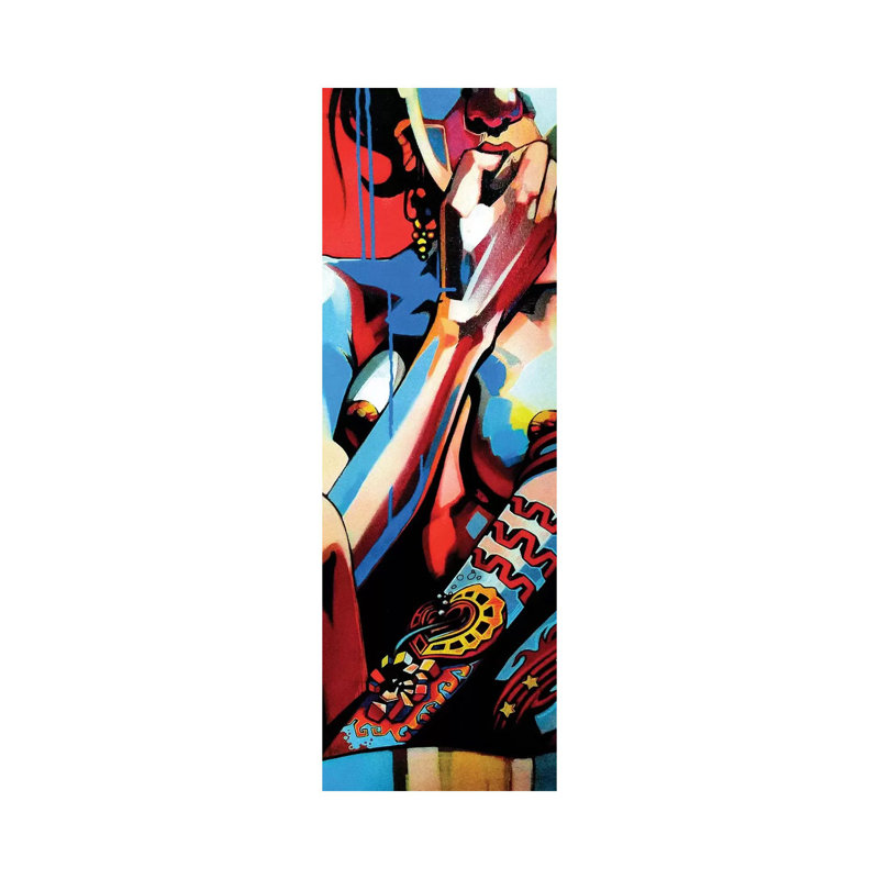 Print, H 72 po x l 24 po x 1,5 po, Toile tendue